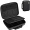 ProCase Hard Travel Electronic Organizer Case for MacBook Power Adapter Chargers Cables Power Bank Apple Magic Mouse Apple Pencil USB Flash Disk SD Card Small Portable Accessories Bag -XL,Black