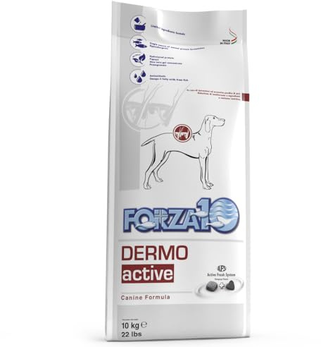 FORZA 10 Dermo Active - Alimento dietetico per cani gusto pesce 10 kg