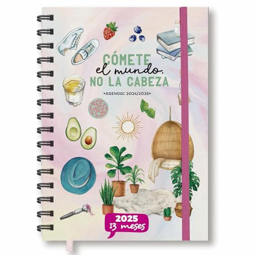 HappyMots Agenda Anual 2026 Semana vista | 13 meses (dic 2025–dic 2026) – Diseño Inspirador, Organización Total y un Toque de Felicidad (ME PROMETO LLEGAR LEJOS Y NO ME VOY A FALLAR)