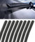 Flaconi 8PCS Gomma Tergicristallo Auto,Gommino Tergicristallo,Gomma Universale per Tergicristalli,Ricambio Gomma per Tergicristalli,Gommini Tergicristallo,Aadatti a tutti i Modelli di Auto Più Comuni