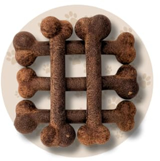 Warnicks Tierfutterservice Hundesnacks - Swiss Bone Kauknochen 10x 118 g - Kaustange für Hunde, Vitalknochen als Hundeleckerli