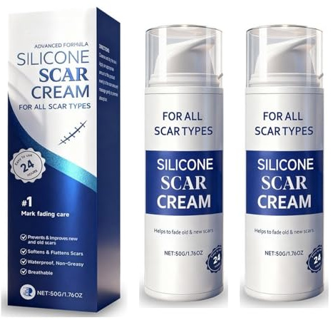 Crème Anti-Cicatrices | 50g Baume Éclaircissante et Nourrissante,Crème Hydratante Réparation des Cicatrices - pour Marques Corporelles Taches Solaires Vergetures Post-Grossesse