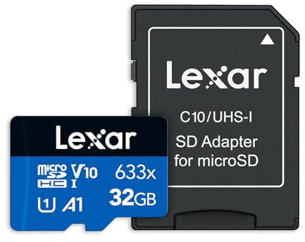 Lexar microSDHC Karte 32GB UHS-I High Performance 633x U1 100MB/s