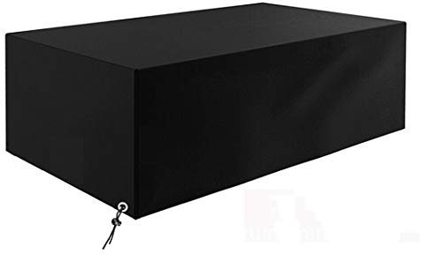 Cubierta de Muebles de Jardín Funda Mesa Jardin Funda Protectora para Muebles Todos los tamaños Impermeable Anti-UV Oxford Protección Exterior Muebles de Jardín Sofá