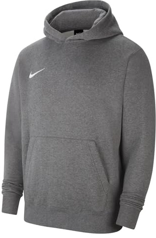 Nike Kinder Park 20 Hooded Sweatshirt, Charcoal Heather/White, XL EU