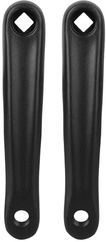 Kurbelarme Universal Fahrradbein, Elektrischer Diamant Loch Radarm Mittelmotor Kurbeln Horizontaler Quadratischer Satz Ersatz für City Klapp MTB EBike Straßen Heimtrainer 170 Mm