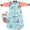 schlummersack Kinder Schlafsack Baby Sommer 130 cm dünn Pirat | Sommerschlafsack Baby 1.0 Tog 1 Tog Baby Schlafsack Sommer | Schlafsack Baby Sommer Frühling
