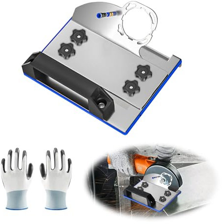 45 Degree Tile Chamfering Tool - Angle Grinder Stand, 45 Degree Cutting Tool for Tile Chamfer Cutting, Suitable for 100 Type Angle Grinder