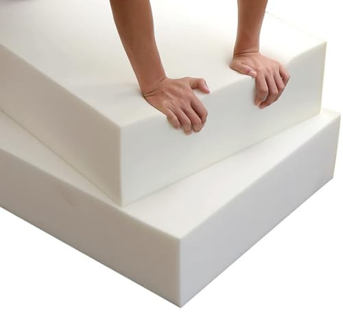 40x40x5cm Schiuma per Divani,Gommapiuma per Imbottitura Alta Densità 50