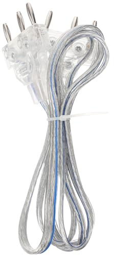 DECHOUS Cordon de Masque Escrime Transparent pour Fleuret et Fil Conducteur Résistant et Confortable Câble Pratique pour Équipement Escrime