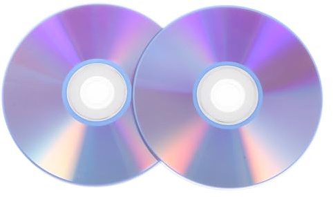 Genérico Discos CD Virgen Grabables 2 Unidades 0.7 GB Alta Capacidad para Audio Digital y Música, Compatibles CD/DVD, Medios de Grabación Confiables para Uso Doméstico y Profesional