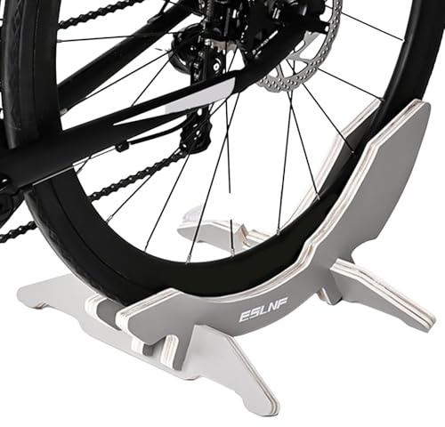 Portabiciclette in legno - Montaggio a pavimento per carichi pesanti, portabiciclette per deposito biciclette, garage stabile, supporto organizzativo | compatti per il parcheggio delle bicic