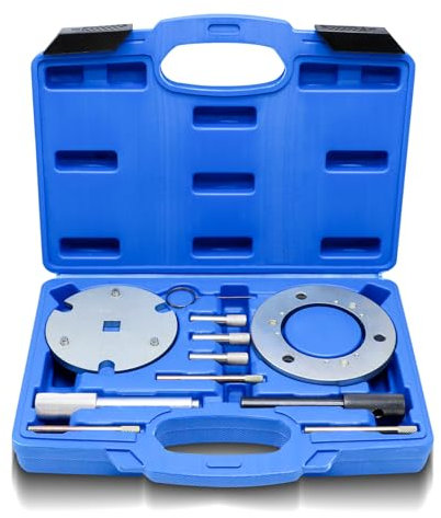 CCLIFE Outil de verrouillage et de réglage moteur pour arbre à cames et vilebrequin compatible avec l'outil de calage de la distribution pour Ford Mondeo 2.0 2.4 16V TDCi