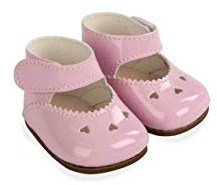MUÃECAS ARIAS Set Zapatos Rosa para MUÑECOS DE 45 CM