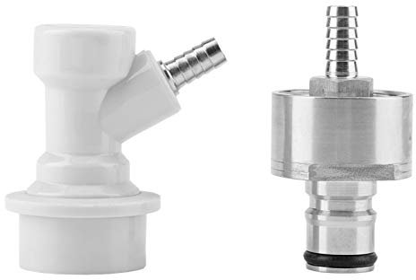 Carbonation Cap,Homebrew Stainless Carbonator with Liquid Ball Lock Fits Home Brew Soda and Beer Carbonation Systems