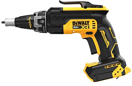 Dewalt 20V Brushless Drywall Fastening Screwgun, Tool Only, (Renewed)