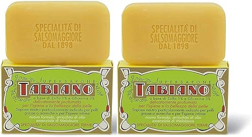 Supersapone Tabiano allo zolfo, 2 pezzi da 125 g