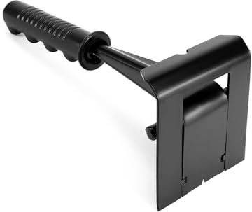 QWORK® Pince à décoffrer, barres de levier, pour enlever les planchers en bois, les carreaux de céramique et les plinthes décoratives