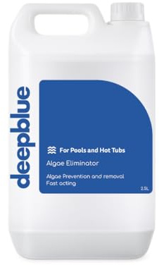 Deep Blue Pro - Eliminador de Algas de 2 litros, 2000 mililitros, Mantenimiento de Piscinas y spas, Cuidado Regular del Agua para Mantenimiento rutinario de Piscinas y spas