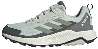adidas Damen Terrex Anylander Hiking Shoes Wanderschuhe, Linen Green/Silver Green/Legend Ivy