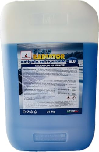 Generico Liquido antigelo radiatore Puro 25 glicoradiator kg Blu -38°C/ 106°C Velocesmart