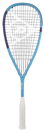 Dunlop FX Team 130 Raquette Squash, 130 g Graphite, Extra Head Light