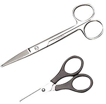 Holthaus Medical - Forbici da soccorso, dritte, antiruggine, 14 cm