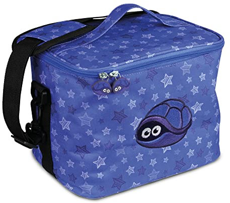 fridoli Toniebox Tasche mit Schultergurt | für Toniebox Starterset und Zubehör | blau | Immer Alles aufgeräumt | für bis zu 20 Tonies | Tonie Tasche