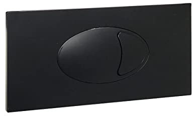home store Large Dual Flush Button Black