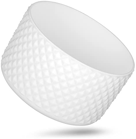 FLORAPELL Boot for Hydro Flask 12 16 18 20 21 24 32 40 oz Water Bottle, Silicone Boots Protective Bottom Sleeve Cover for Hydroflask Bottles (Fits 12 to 24 oz Bottles, Clear)