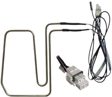 DGCYAYTE Calentador De Descongelación Compatible con Refrigeradores Midea BCD-551/546WKM Y 565WKGM. Tubo De Calentamiento De Descongelación. Accesorio De Seguro De Descongelación.