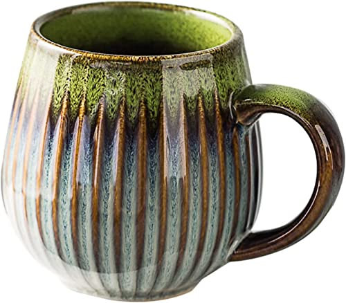 TuYines Large Coffee Mug,500ml Ceramics Coffee Cup,Earthenware Mugs,Stoneware Cup,Stoneware Coffees Mugs,Tea Mugs,Porcelain Mug,Cappuccino Cups,Capacity Cups for Office and Home, Gift and Present