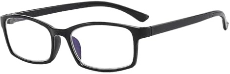 Suertree Distansglasögon med Blåljusfilter, TR90-bågar för Närsynthet, Lätt och Modern Myopiglasögon för Damer & Herrar