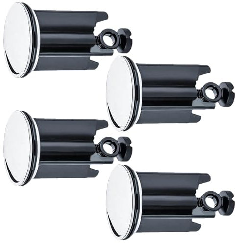 4 Stücke Waschbeckenstöpsel, Abflussstopfen, Abflussstopfen Waschbecken 40mm, Excenterstopfen, Badewannenstöpsel für Alle Handelsüblichen Waschbecken und Bidets