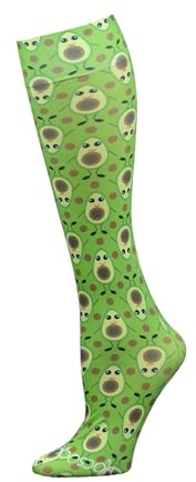 Hocsocx -Unisex Shin Guard Under Socks -Rash Guards-Hockey/Football/Ice Hockey/Skiing/Skating-Moisture Wicking, Over the Calf, Athletic Sport Socks Liners-Avocado, Medium Large