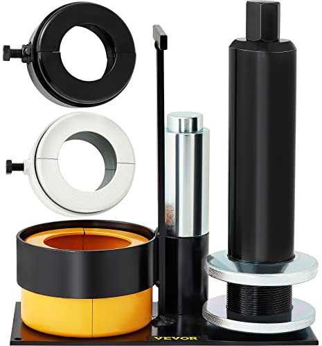 VEVOR Carrier & Pinion Bearing Puller, Compatible with Dana 30,40,50,60,70, 80, Ford 10.25 Bearings, Pinion Puller Tool with 3 Clamshells, 45# Steel Clamshell Bearing Puller for Auto Repair