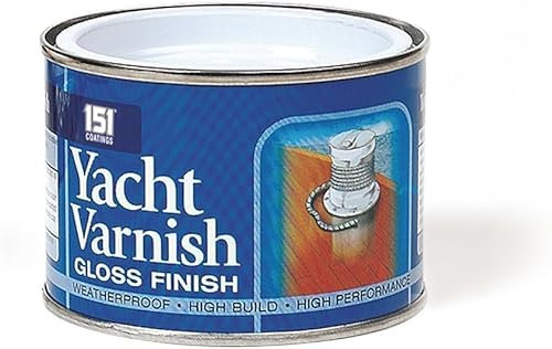 PEBBLE HUG 151 Coatings Glossy Yatch Varnish Paint for Wood, Quick Dry Wooden Paint for Interior & Exterior Surfaces, Hard Drying, Hard Built, and High Performance (Pack of 1)
