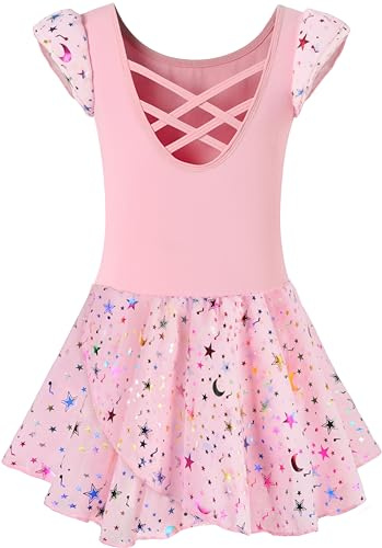 Mulnall Girls Ballet Leotards Dance Skirt Toddlers（40431-08Q-M