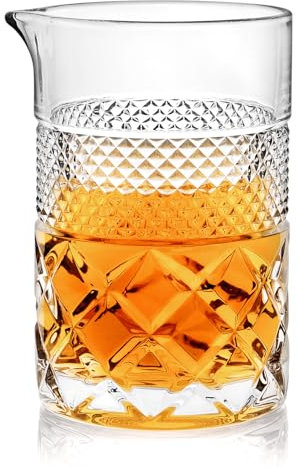 Paysky Cocktail-Rührglas, 535 ml, Kristallkrug mit dickem Boden, Barkeepergläser – Barware Essentials