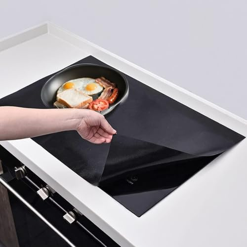 Spalivivre Protector de placa de inducción, tapa protectora para inducción, placa de cocción, tapa para hornillos resistente al calor, accesorio de cocina (54 x 90 cm)