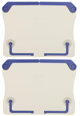 BESPORTBLE Lot de 2 supports de partitions de table pour la maison et le studio - Support pliable pour partitions de piano et de guitare, idéal pour la pratique et les performances scéniques (20,6 x