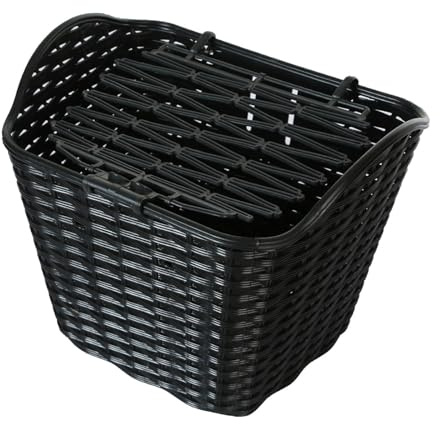 RCGOFOLLOW Cykelpakethållare Säker förvaringslösning Njut av cykeläventyr Enkel montering Cykelshopping Bagage Hund Husdjursbärbar Hållare Mycket lätt, Svart, 34x27x27 cm