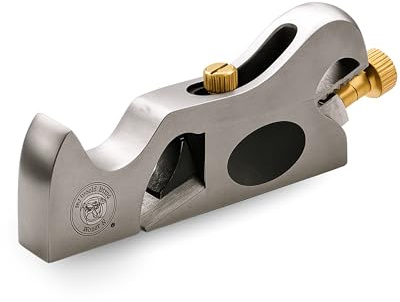 Bench Dog No. 92 Shoulder Plane, & Chisel Plane - Hand Plane w/Nose Pieces – 3/4” Blade Clean, Sharp Corners w/No Ridge - Wood Plane w/Black Storage Case & More - Bench Plane & Spokeshaves
