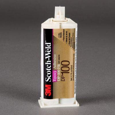 3M™ Scotch-Weld™ - Adesivo per costruzione a 2 componenti a base di resina epossidica per sistema EPX DP 100 FR, beige, 48,5 ml