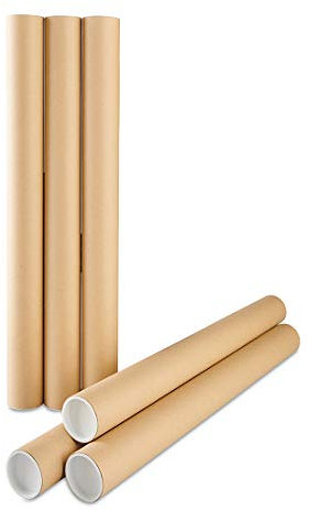 Braunes Rohr, Durchmesser 80 mm.