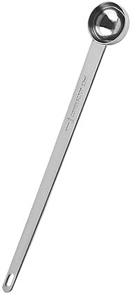 kesurpae Ensemble de cuillères à mesurer en acier inoxydable, mesure précise pour les grains de café, le sucre et les épices atteignent facilement la poignée inférieure, 10 ml