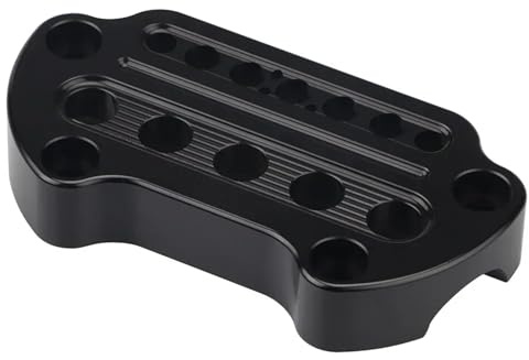 Moto Couvercle D'instruments Compatible Avec Sportster XL 883 1993-2020 Les Motos 39 Mm Support De Montage Latéral Pour Compteur De Vitesse Indicateur D'instrument Pince De Guidon