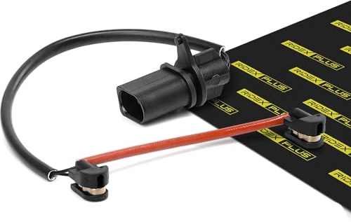 RIDEX PLUS 407W0125P Sensor de desgaste de pastillas de frenos Delantero Compatible con AUDI A6 C7 Avant 4G5, 4GD