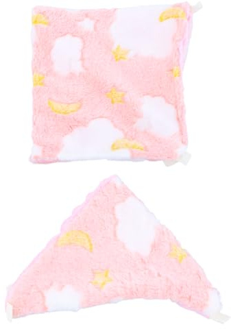 Ensemble Hamac pour Furets Rats Cochons d'Inde Hamsters, Lit Suspendu Doux pour Petits Animaux