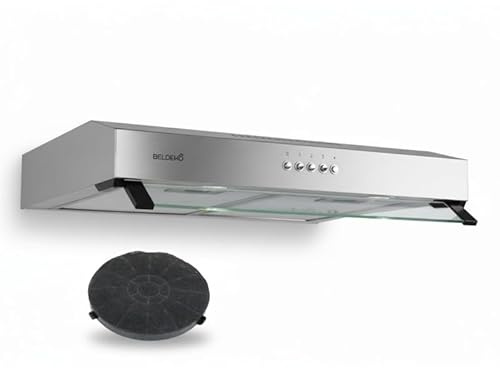BELDEKO Cappa Cappellino 60 cm Inox Performance A+ Design - Marca francese